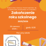 Zakończenie roku szkolnego 2025/2026